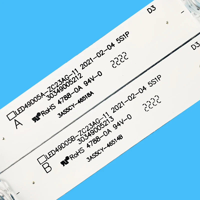 49 "5ランプ用LEDライト,3v,465mm,49d05a-zc23ag-11,30349005212