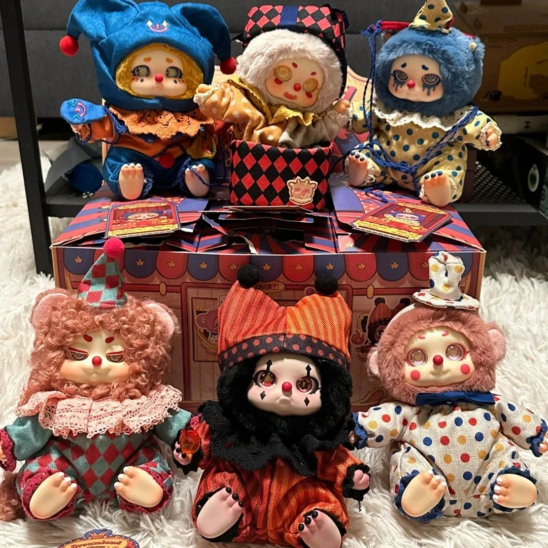 

TimeShare Dream Wandering Circus Cino Hidden Blind Box Action Anime Figure Mystery Box Cute Monster Figurine Guess Bag Plush Toy