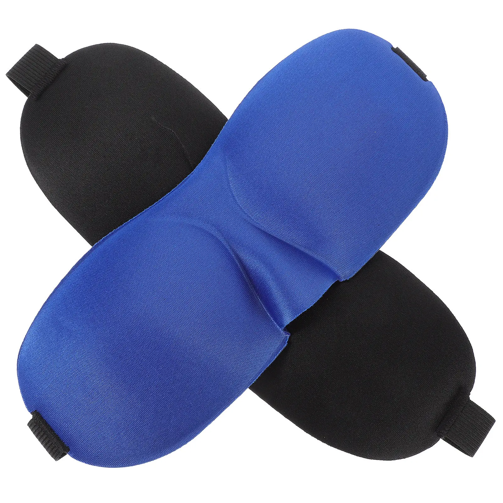 2Pcs Mask Adults Soft Elastic Band Non-Slip Lightproof Sleeping Mask for Night Nap Travel Train Airplane Sleep Masks