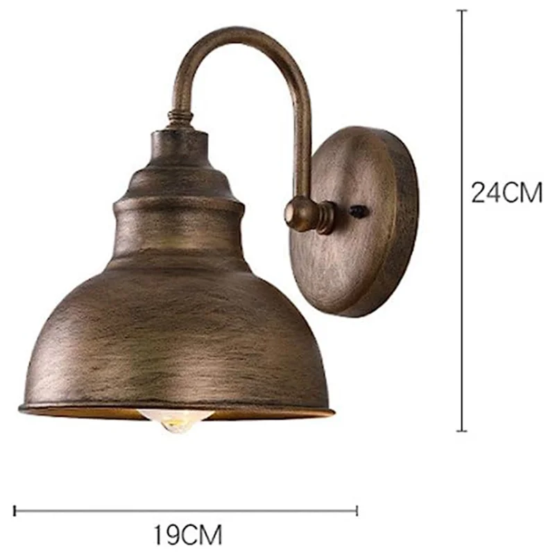 Vintage Wall Sconce Gooseneck Barn Flat Light Industrial Vintage Farmhouse Wall Sconce Outdoor Waterproof