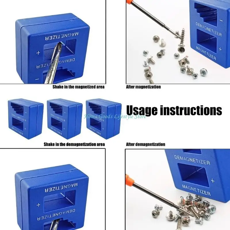 Magnetizador Demagnetizer E74E para enchufes destornor