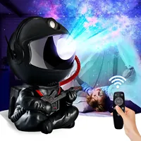 Astronaut Projector Galaxy Starry Night Light 360° Adjustable Design With Remote Control Bedroom Decorative Lamp Birthday Gift