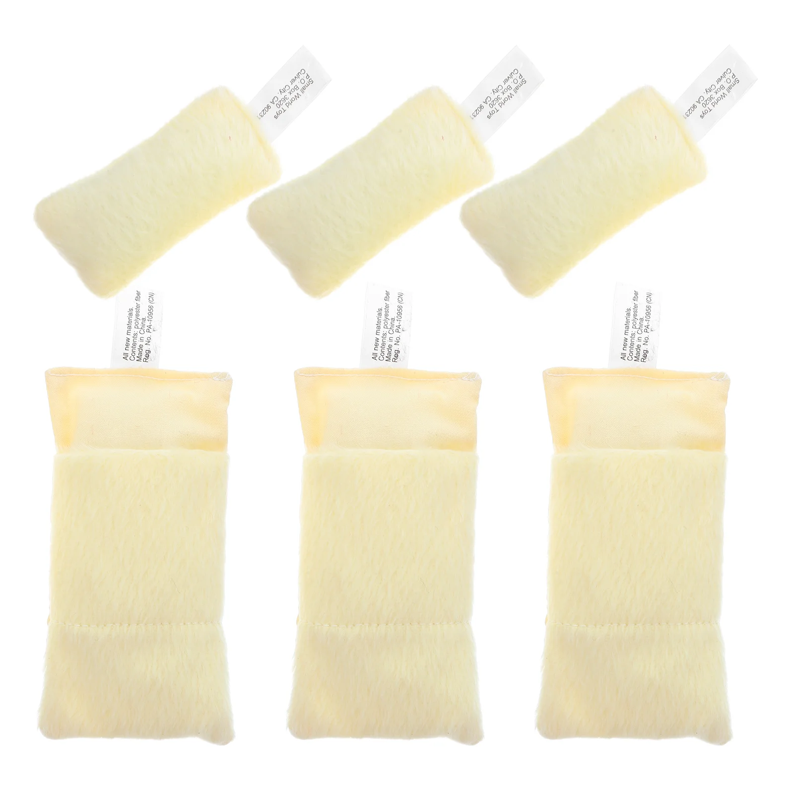 

3 Sets Mini Sleeping Bag and Pillow Small Dollhouse Bedding with Mattress Sack Accessories Girl