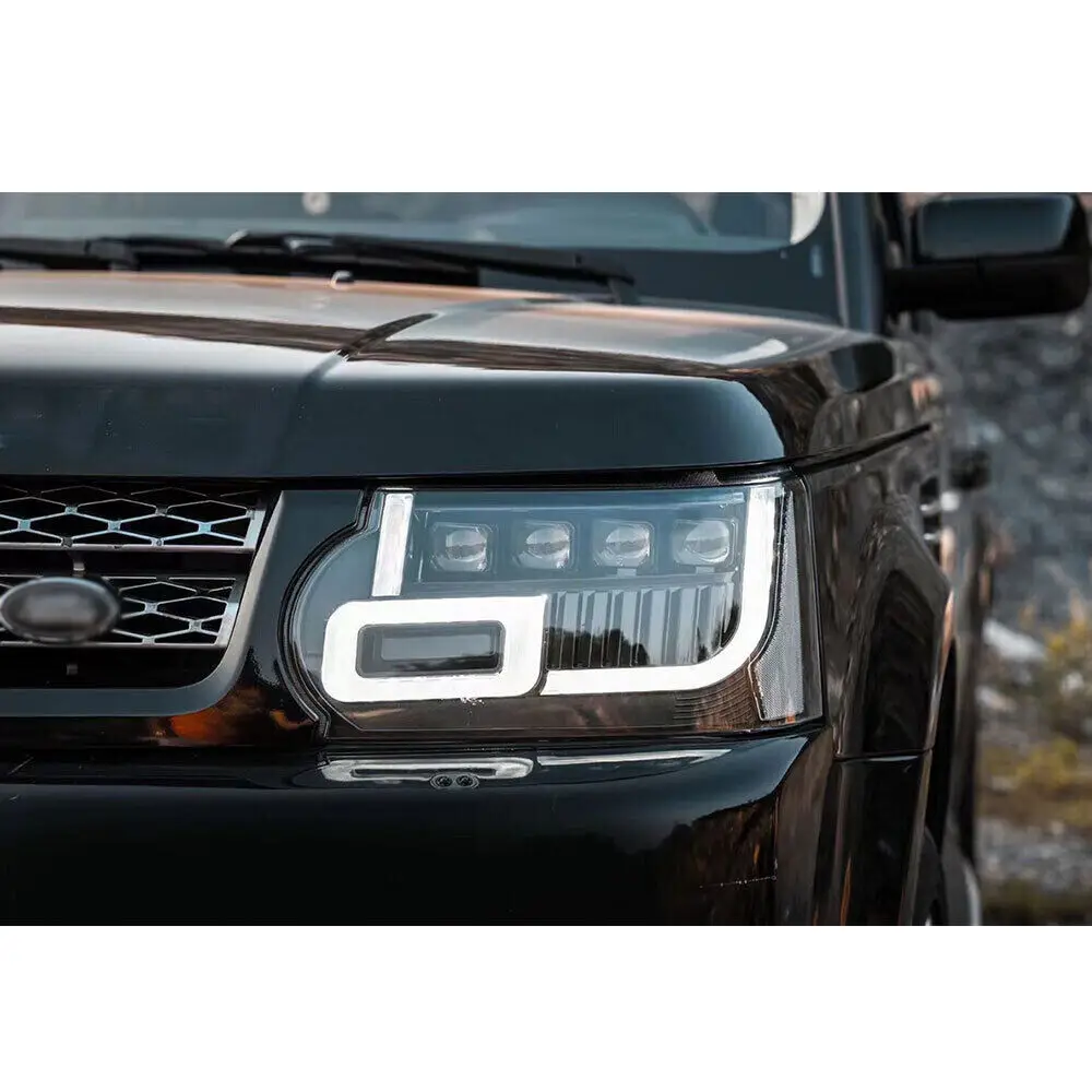 Per Land Rover Range Rover Led fari 2010 2011 2012 2013 Sport L320 Vogue L322 accessori aggiornamento Led Front Light Assembly