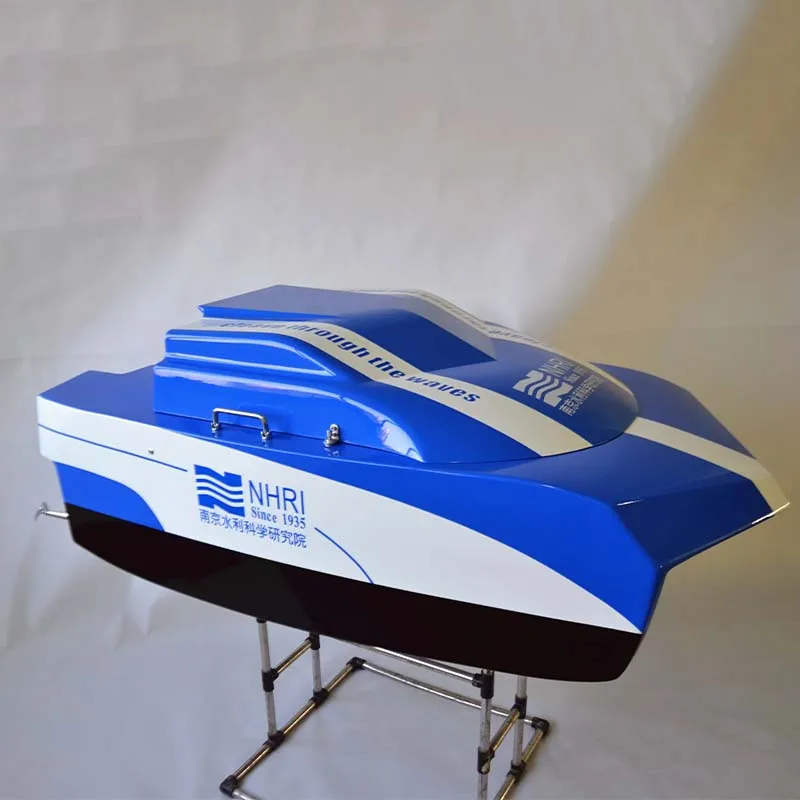 

Ship Model DIY Handmade Hull Customized Large Electric Remote Control Boat Fiberglass Boat Speedboat 1350mm Hull