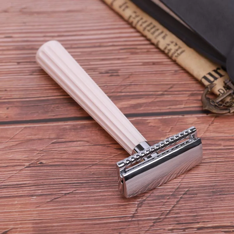 YAQI خفيفة الوزن SE كاتانا/غلوب تروتر حافة واحدة البلاستيك مقبض رجالي سلامة الحلاقة للسفر