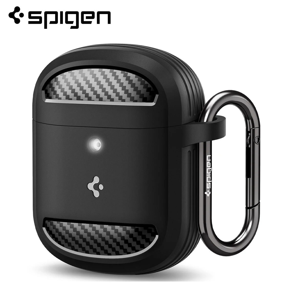 Spigen Pixel Buds Pro Case Rugged Armor Matte Black ACS05133