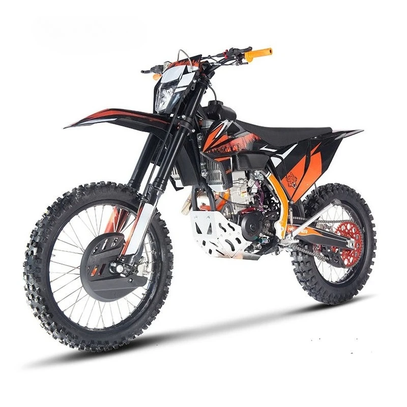 450cc NC450 Liquid Cooled Enduro Dirt Bike 48HP Motorcycle, 300mm Forks CNC Swingarm 12L Fuel Tank Motocross Bike for Adults. image 2