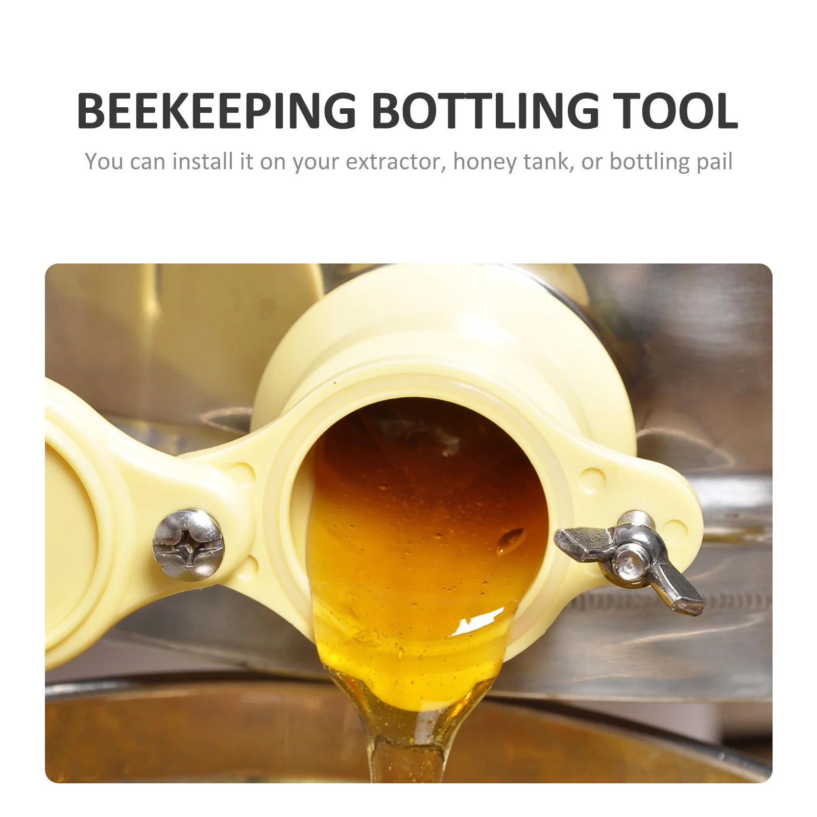 

3Pcs Beekeeping Accessory Honey Flowing Exit Valve Premium Plastic Honey Machine Plug for Extractor Use Beekeeping Equipment