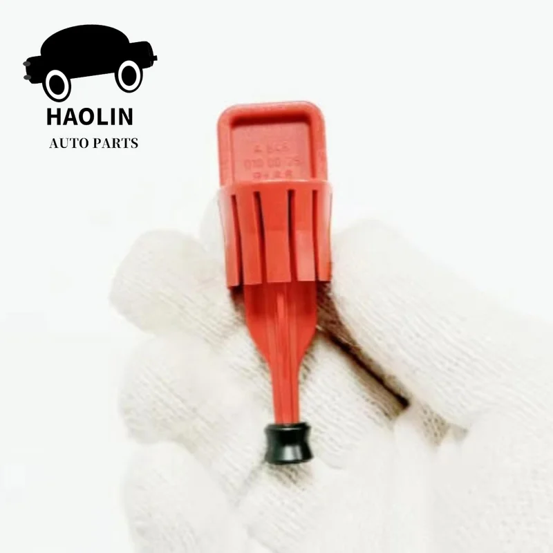 

6460100035 Red Engine Oil Dipstick Cap Pipe Tube Plug Cap Seal For Mercedes Benz S E Class S350 S500 E240 E280 M112 M113 M275