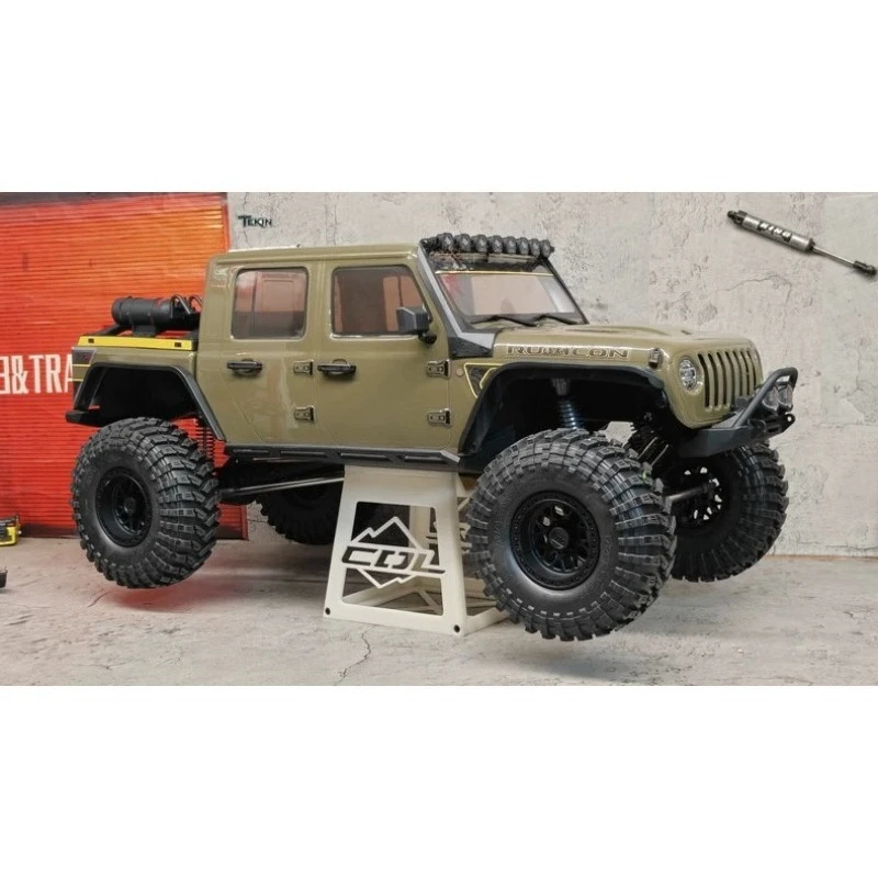 1/10 RC Crawler Display Stand Pit Stand for Axial SCX10 III Jeep Gladiator 3D Printed PETG-GF Composite Durable Lightweight