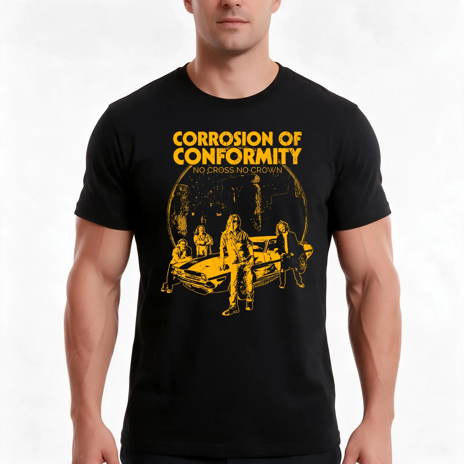 Corrossion Of Conformity T-Shirt Summer Casual Cotton Tee Oversized Streetwear Tops Vintage Graphic Print Unisex Men Women