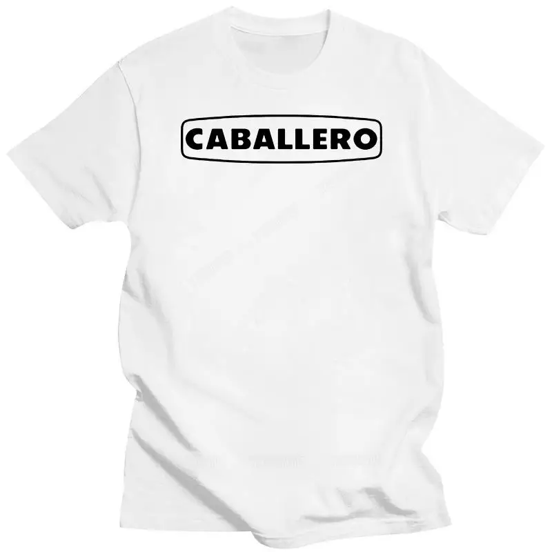 Male funny print tee-shirts black Caballero Fantic Motor Motorcycle Legend Classic vintage T-Shirts Grey Men's Tee S-3XL