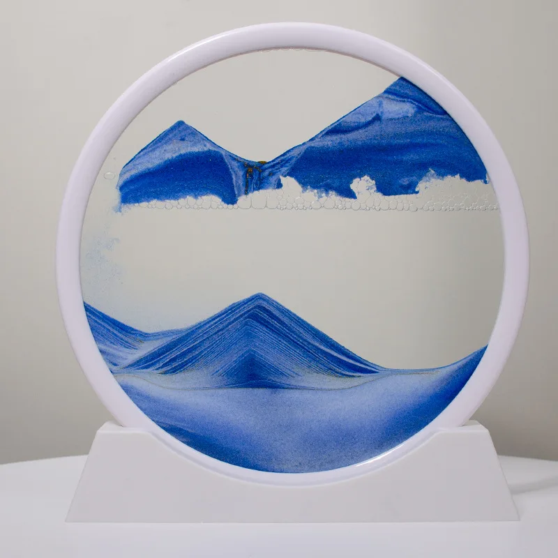 3d Quicksand Painting Desktop Ornaments Home Living Room Decoration Ecological Quicksand Painting Craft Decorations