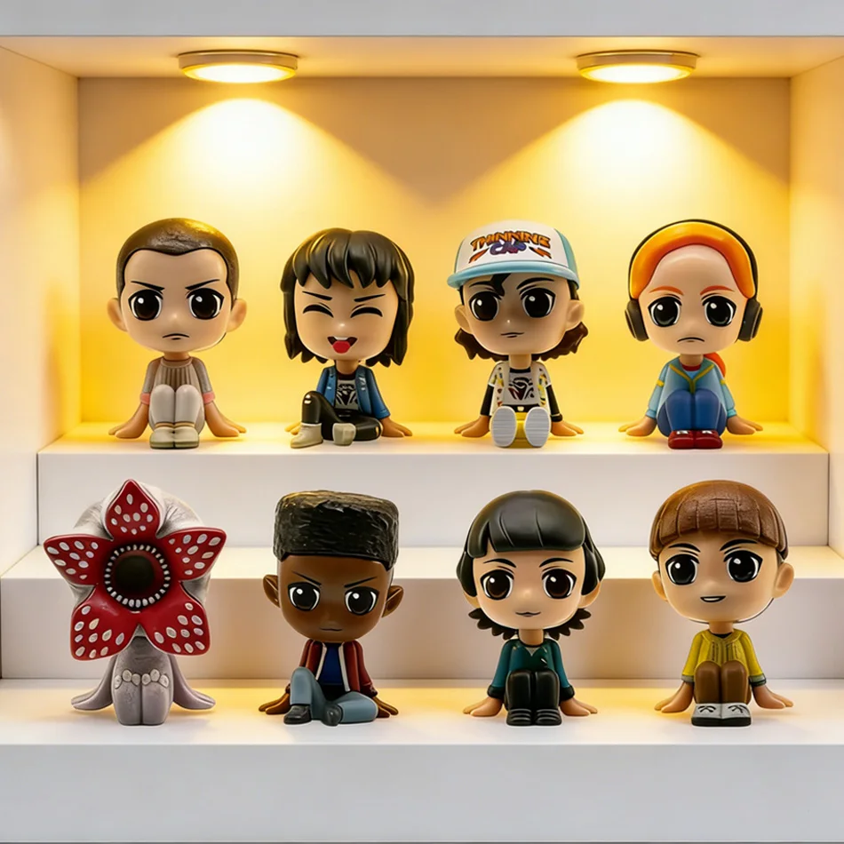 Figurka anime Jane Ives/Will Byers/Mike Wheeler, figurka akcji, cosplay, ozdoba winylowa, zabawka, prezent na Nowy Rok