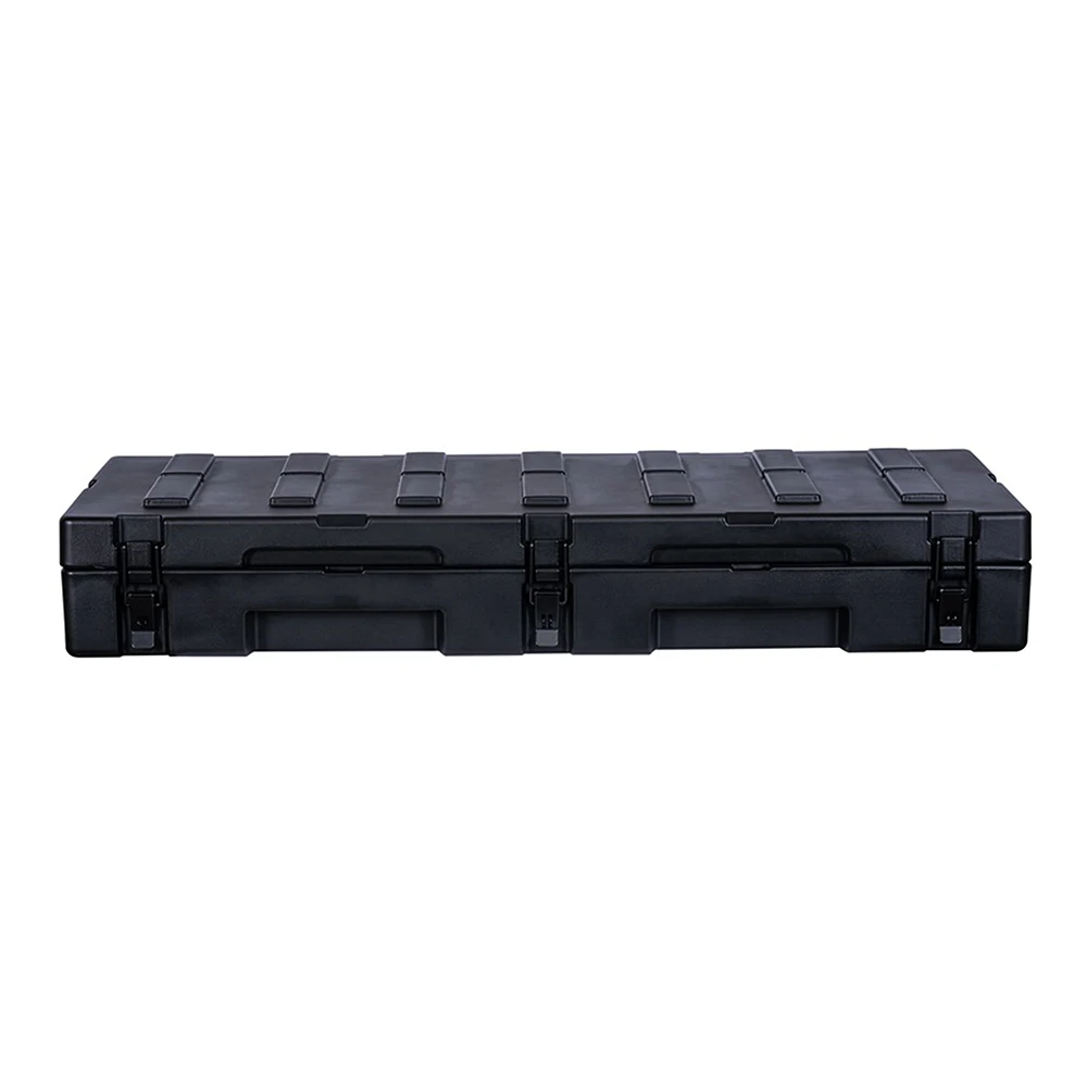83L Rugged Case Quick Mount LLDPE Cargo Case Rotomolded Tool Box For 4WD Storage Box Roof Rack Low Profile Quick Mount