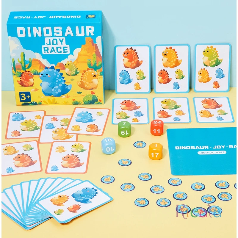 Bijpassend bordspel voor kinderen Montessori Intelligentie Speelgoed Nummer Cognitie Denken Kaarten tellen Wiskunde Ouder-kind Interactief cadeau