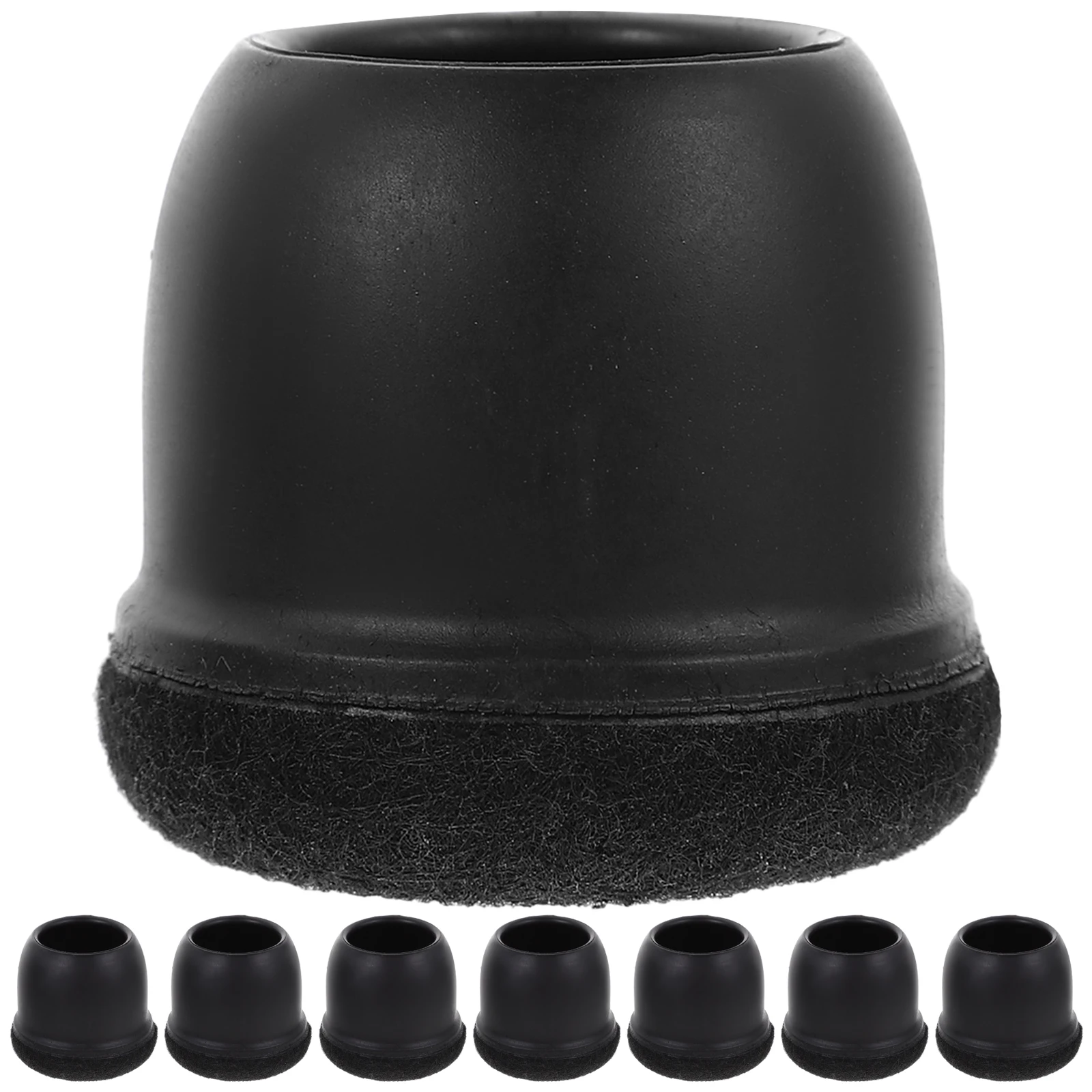 

24Pcs Chair Leg Floor Protectors Durable Clear Furniture Leg Caps Covers Chair Feet Pads Sliders for Carpet Hardwood Tile