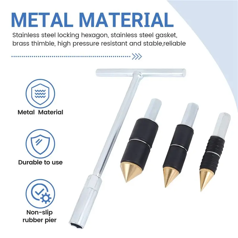 ABVG-Hot-Melt Water Stop Pin Kitchen Bathroom Repair Plumbing Tool Set PPR Tube Hot-Melt Water Stop Pin