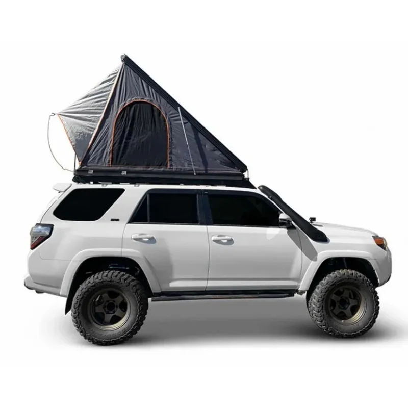 

2-4 Person Outdoor Camping SUV Car Roof Top Tent with Hard Shell Cover and Aluminum Pole for Camping Trips