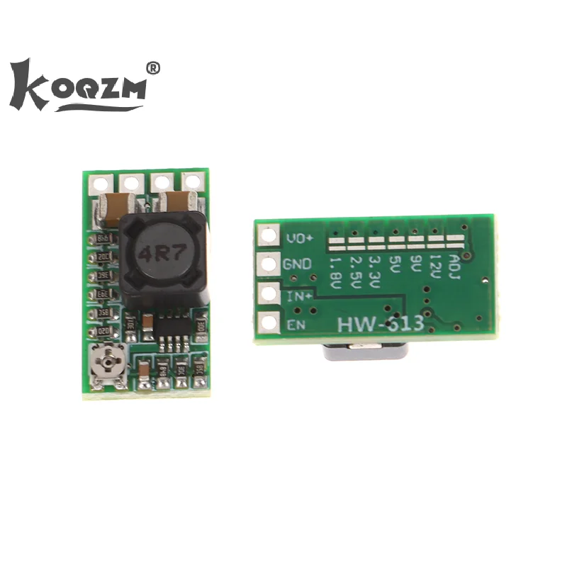 Modulo di alimentazione step down per veicoli da 5 pezzi Convertitore buck DC-DC da 4-20 V12 V a 5 V3 A regolabile
