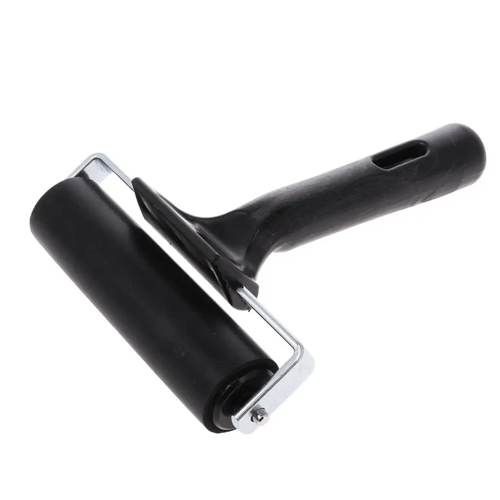 Printmaking Rubber Brayer Soft Roller for Paintings Block Art Crafts Supply Wall Painting Tool Brush
