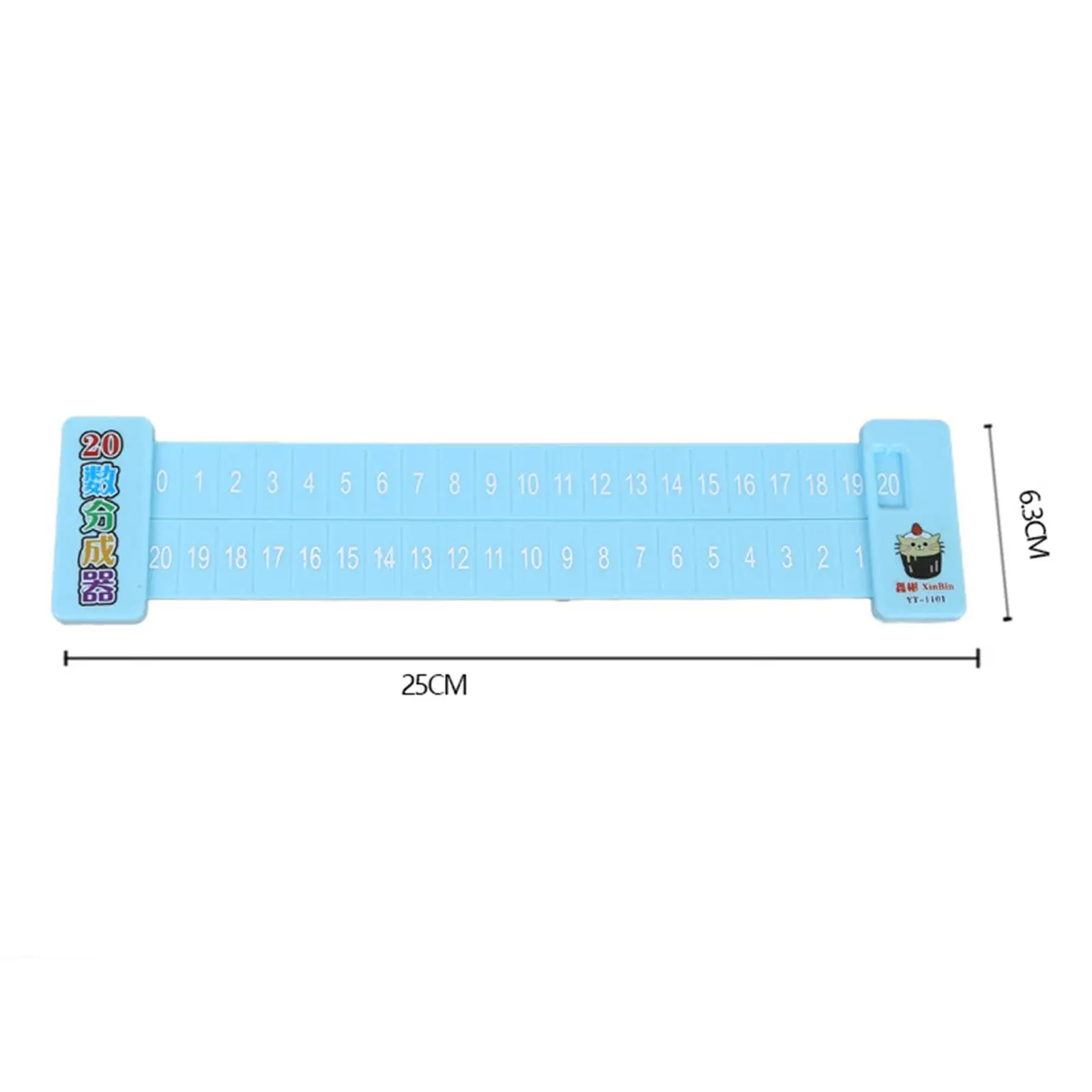 Montessori Digital Resolution Ruler Mathematics Learning Aids Math Ruler