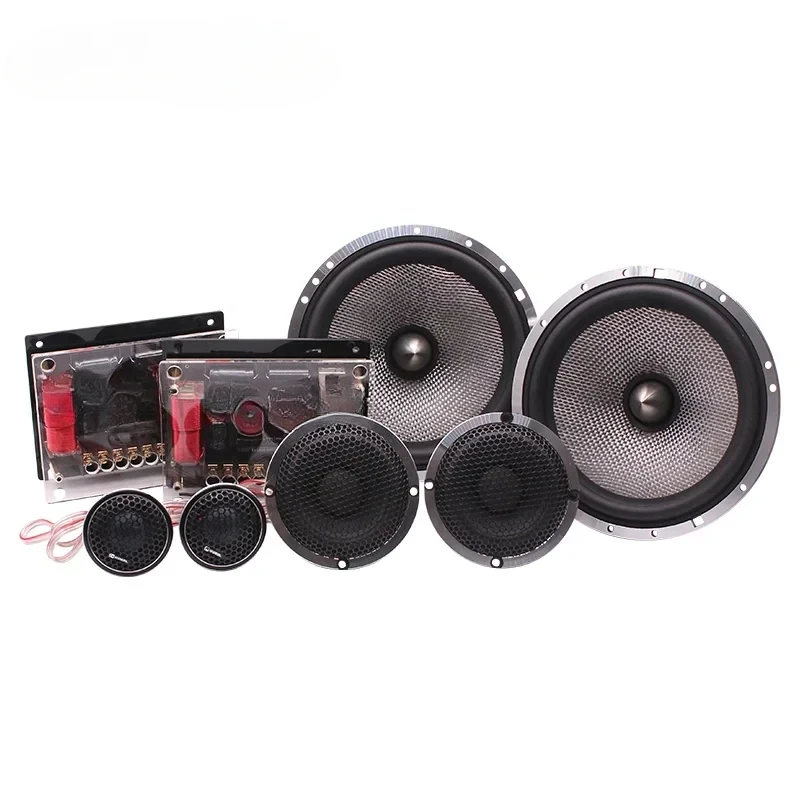 Wholesale High End 3 Way Car Door Speakers 6.5 Inch Car Audio Component Full Range Speaker