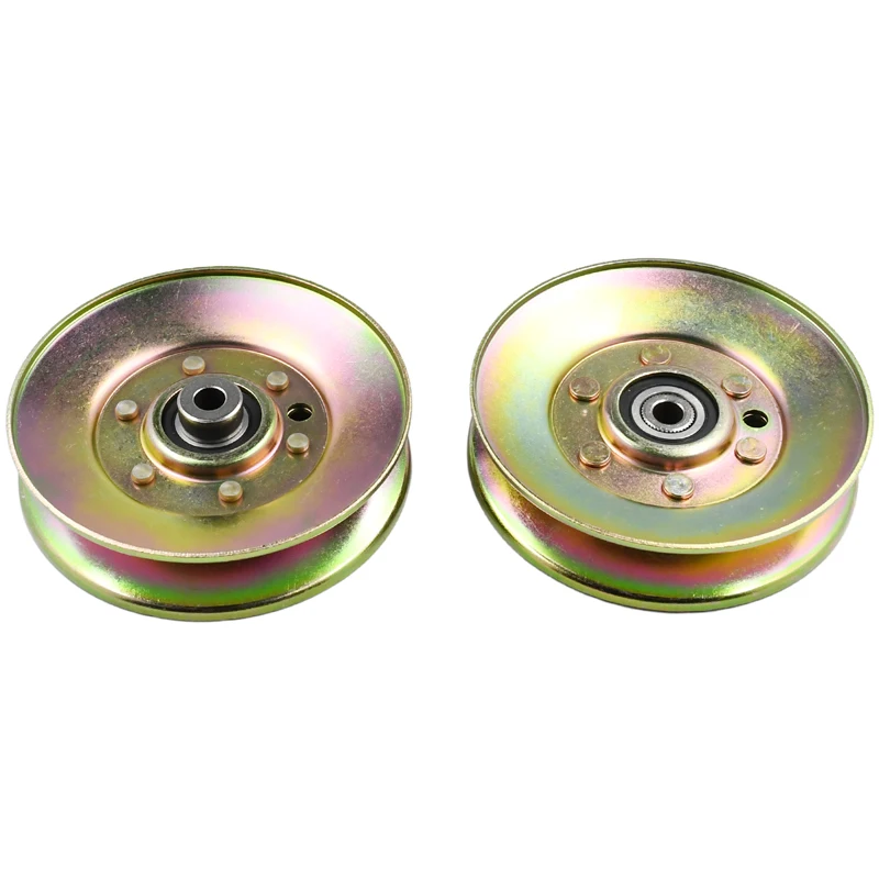 2Pcs V-Idler Pulley 956-3045 02005079 75604522 Compatible with MTD Cub Cadet Mower 317 320 2130 2140 2150 2160 2176 2206 4814R