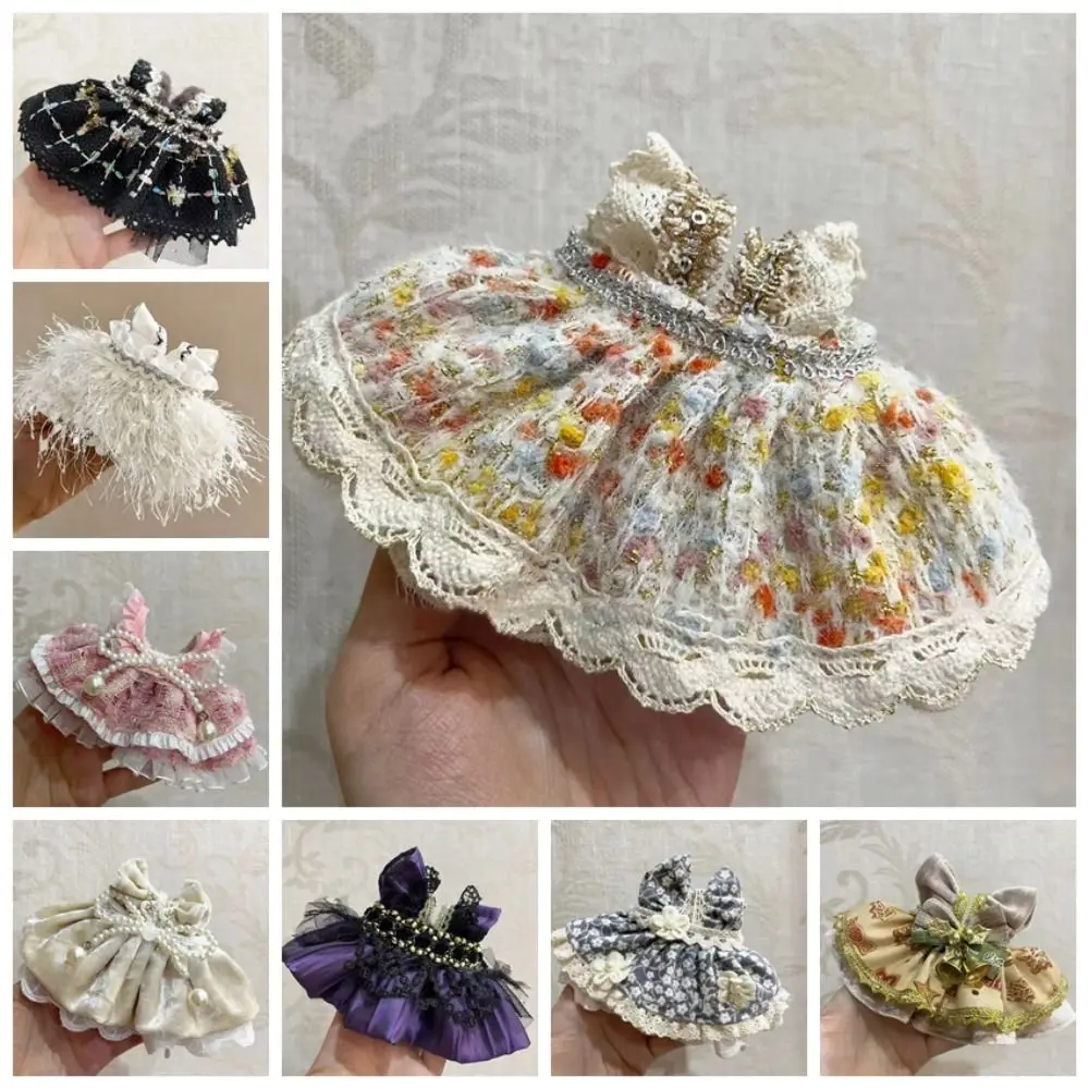 Girl Gift Toy Pretty Doll Clothes Delicate Clothes Replacement Lace Skirt New Cute Doll Accessories for 13cm Wallace Gromit Dog