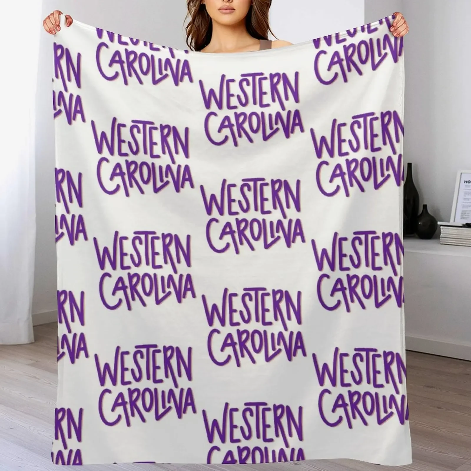 western carolina Throw Blanket Easy Care Comfortable Blanket for Couch