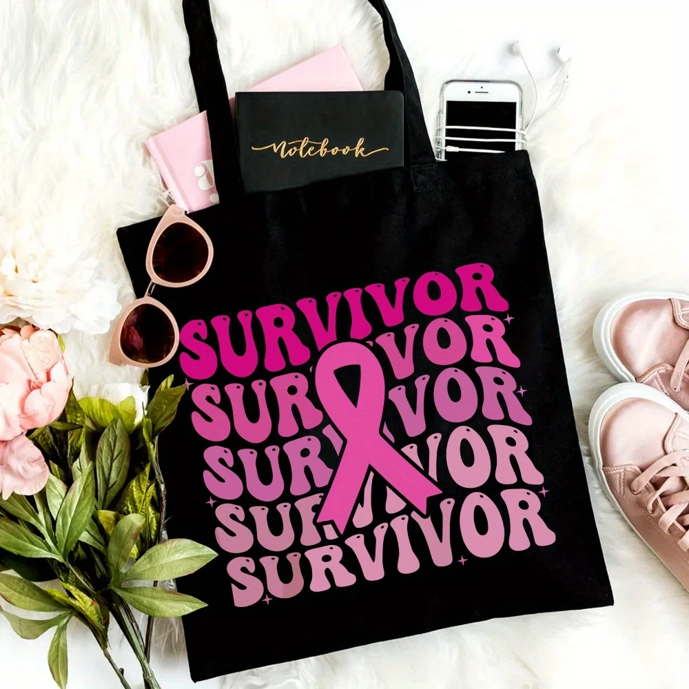 Multi Functional Printed Canvas Bag for Women Reusable Large Capacity Foldable Tote Bag Fashion Gifts Shoulder Handbag