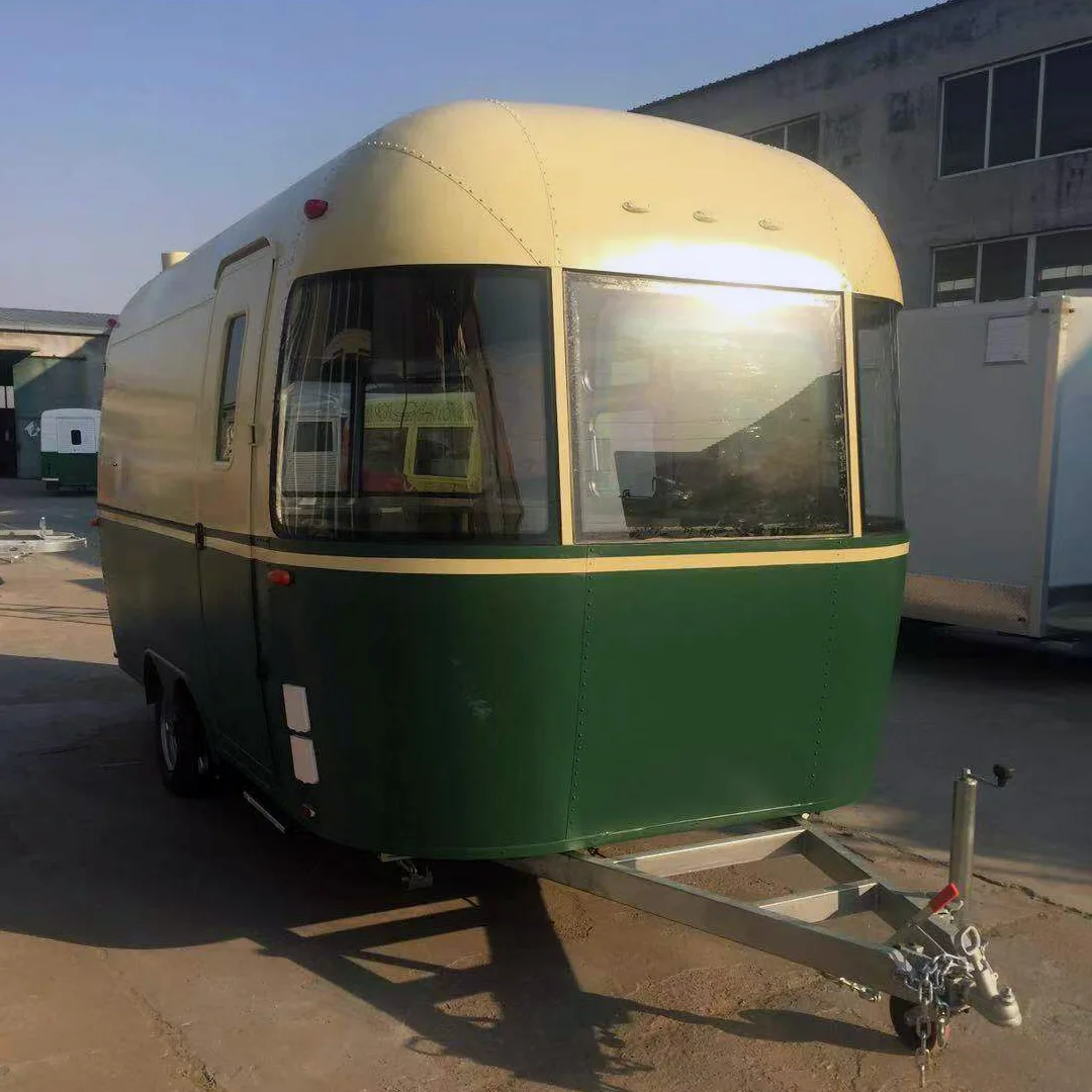 2024 Mobile Restaurant Outdoor Vending Food Trailer Food Truck Fully Equipped For Sale