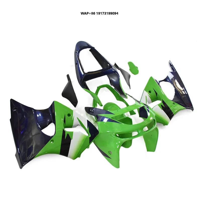 

Compression Mold Fairings Kit Fit for 1998 1999 ZX6R 636 ZX-6R Green