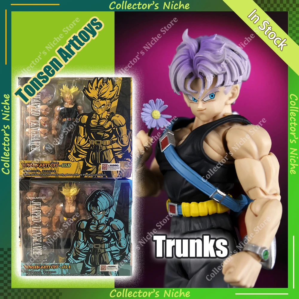 

Tonsenarttoys Tonsen Arttoys Kamione Dragon Ball Z Super Saiyan Trunks 05A 05B Action Figures Models Toys Collection Gifts