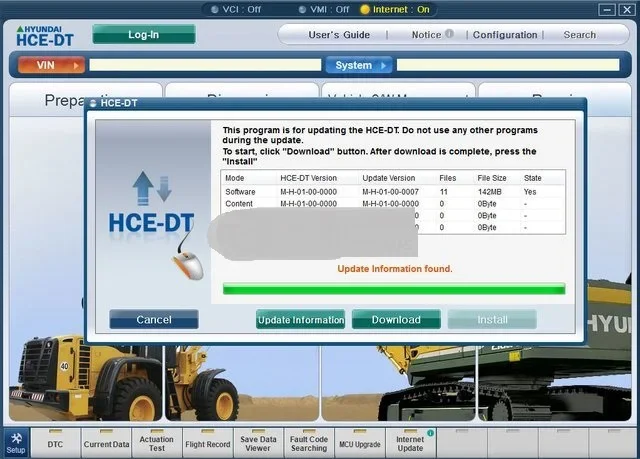 Robex Diagnostic Software (HCE-DT) DIAGNOSTIC 2022 WITH UNLIMITED UPDATE for Hyundai