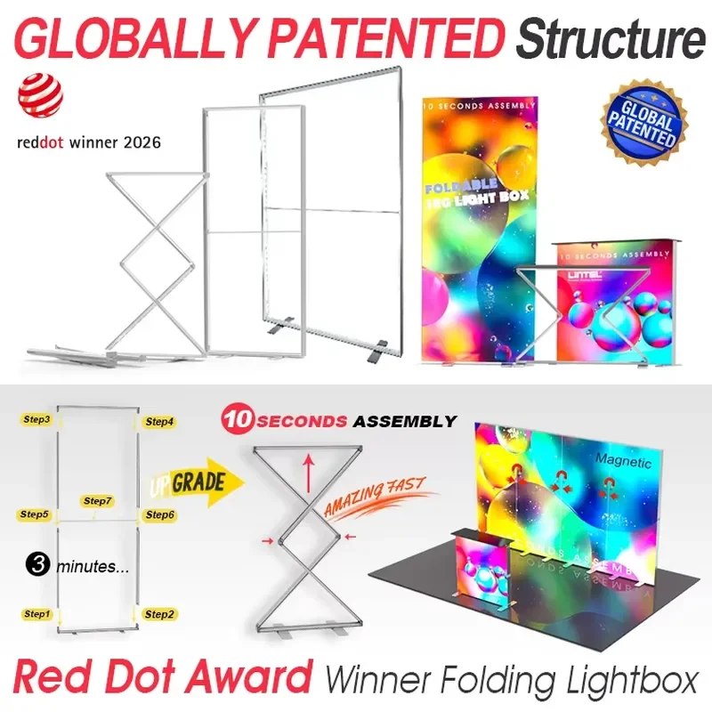 Light Box Advertising Customized Fabric Display SEG Light Box Profiles Led Aluminum Light Box Factory