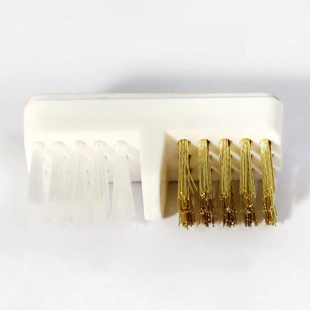 

5Pcs Copper Wire Brush Nail Drill Bit Cleaner Multi Functional for Deep Cleaning Nail Drill Bits Polishing Head