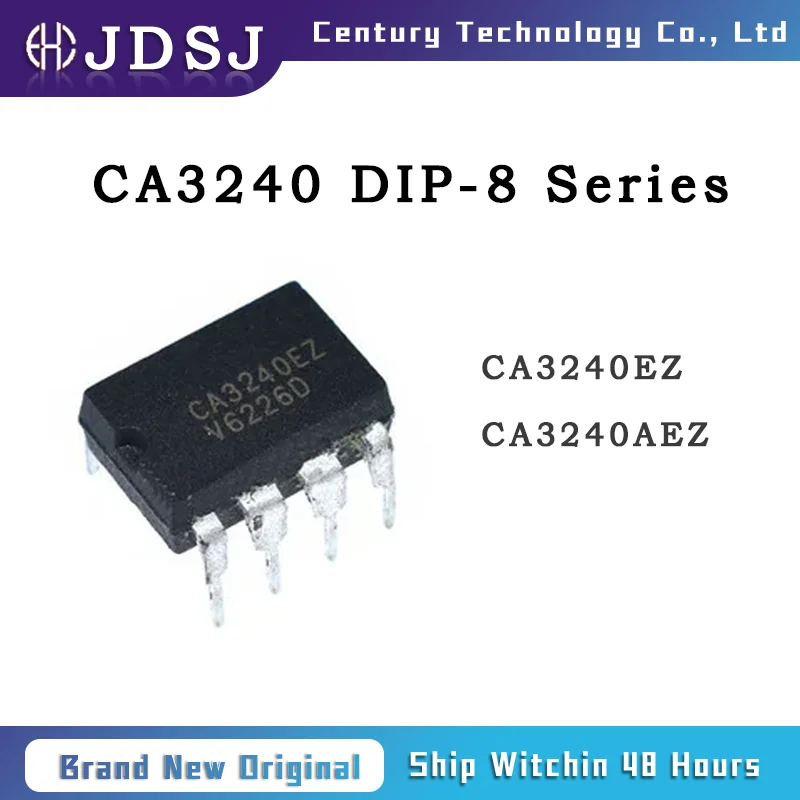 

10PCS CA3240EZ CA3240AEZ DIP-8 Brand New Original IC Chip