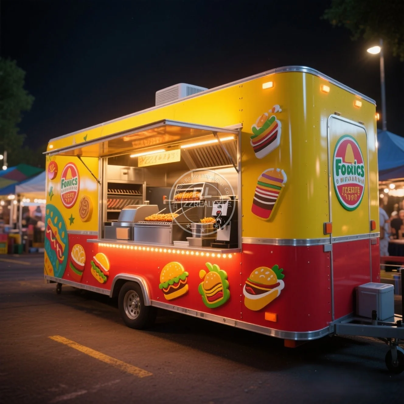 

Affordable Mobile Food Truck Pizza Hot Dog Ice Cream Coffee Concession Food Cart for Festival Food Stall Business