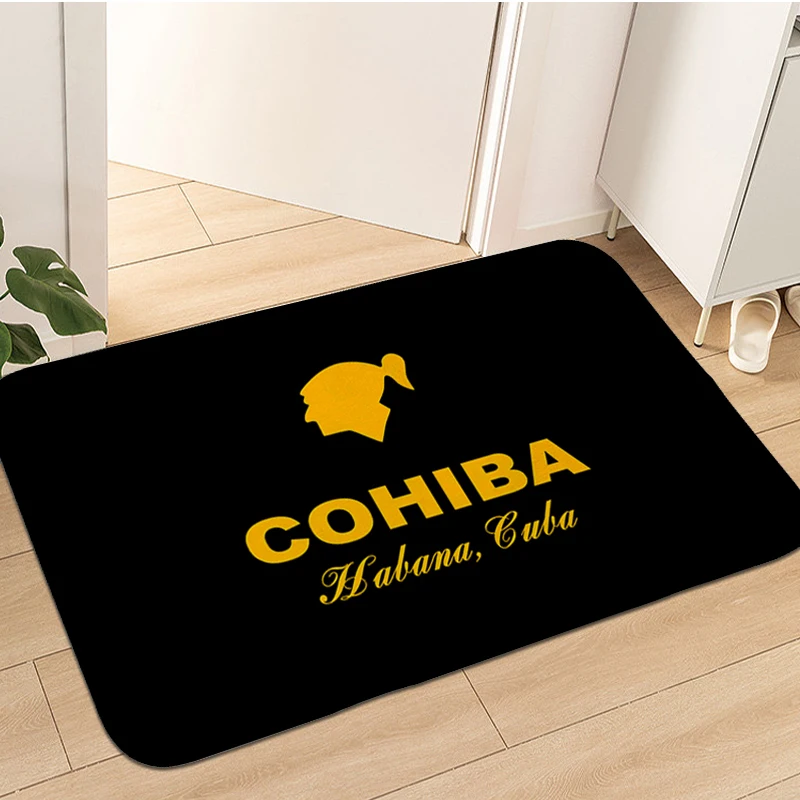 Doormat Entrance Door C-Cohibas Carpet for Bedroom Custom Kitchen Treadmill Rugs Living Room Floor Foot Mat Home Decorations