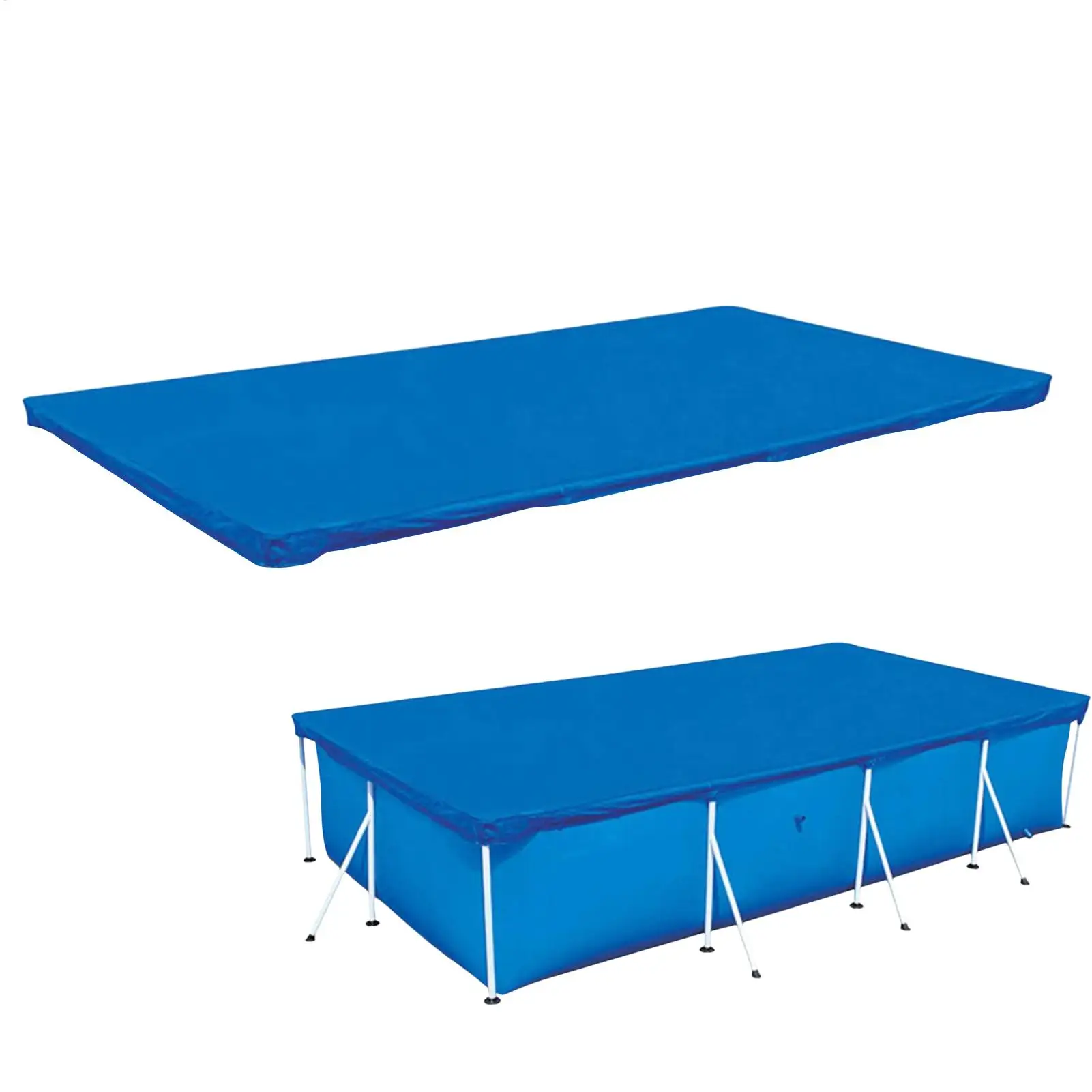 

Aboveground Pool Dust Cover Round/Protector Rectangle Cover Reduce Water Evaporation Hot Tub Spa Pool Cover