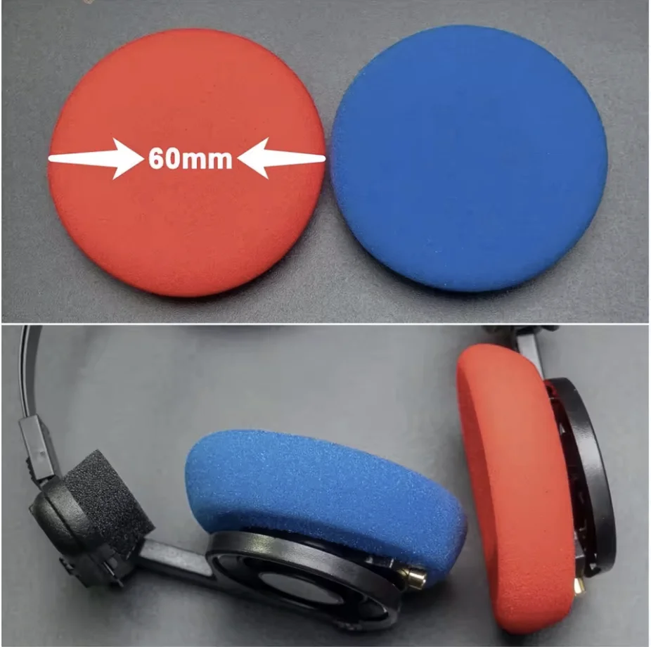 Almofadas de espuma de substituição para fones de ouvido KOSS PP Portable Portapro Porta-pro Top Cushion On Ear Headphone Headset