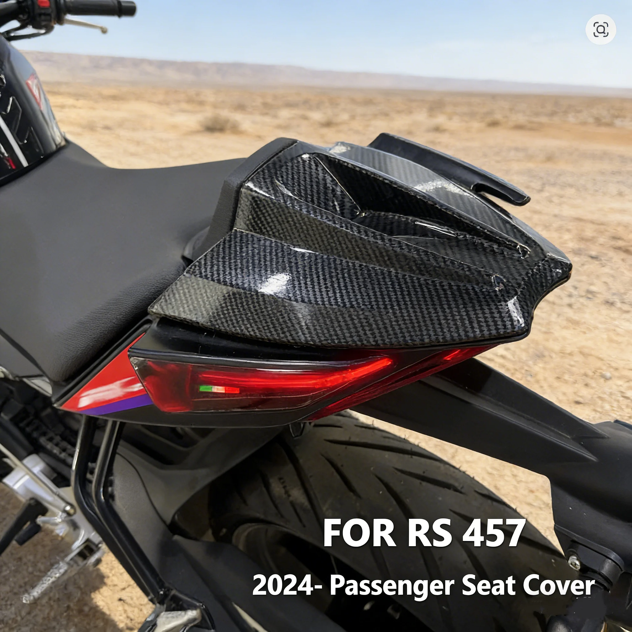 

2024 2025 Аксессуары для мотоциклов Aprilia RS457: Задний чехол на сиденье, крышка пассажирского сиденья, одиночный кожух, обтекатель, задняя часть сиденья