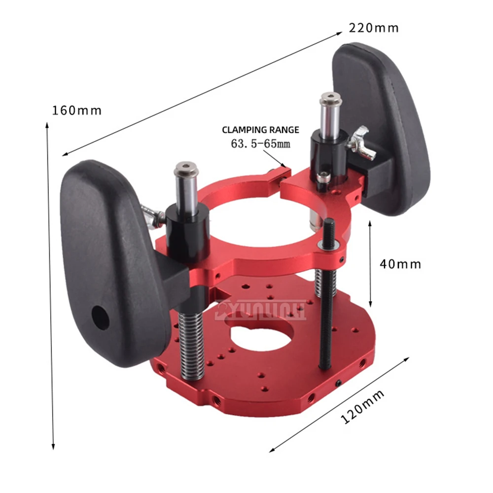 Woodworking Engraving Machine Flip Plate Bakelite Milling table Woodworking Chamfering, Trimming, Slotting Workbench
