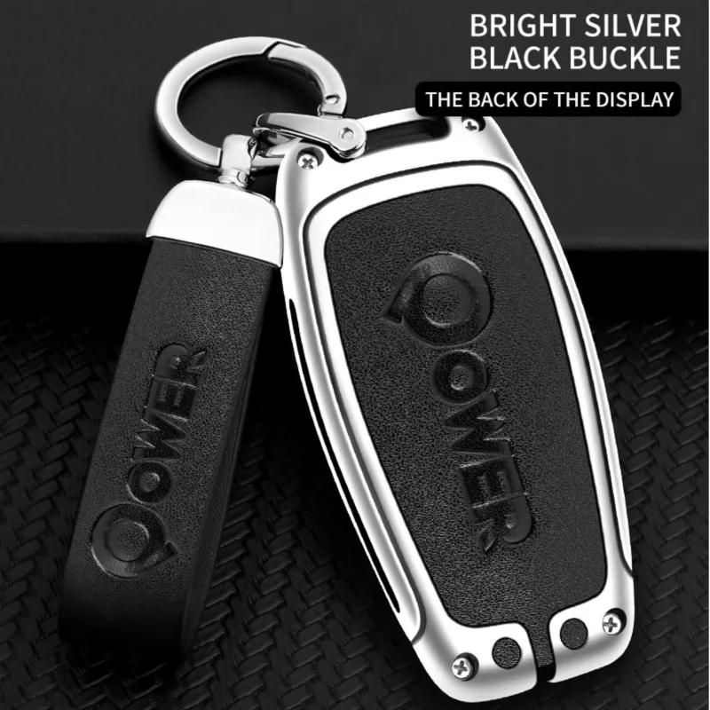 

Zinc Alloy Leather Car Remote Key Case Cover For Great Wall Cannon POWER 2022 H6 Cannon P Series M4 Hover Keychain Accessories