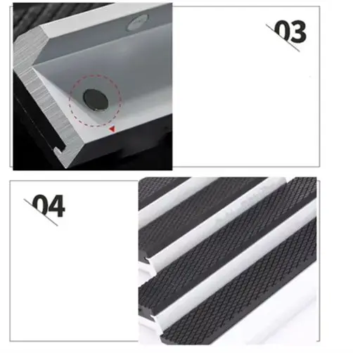 100mm 4 Inches Bench Machine Tool Anti-slip Vise Grip Pad Machine Tool Cover Aluminum Alloy Cover Enhanced Control