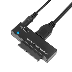 Adattatore SATA Alxum cavo convertitore da USB 3.0 a Sata III per unità disco fisso SSD HDD da 2.5 pollici adattatore esterno USB 3.5