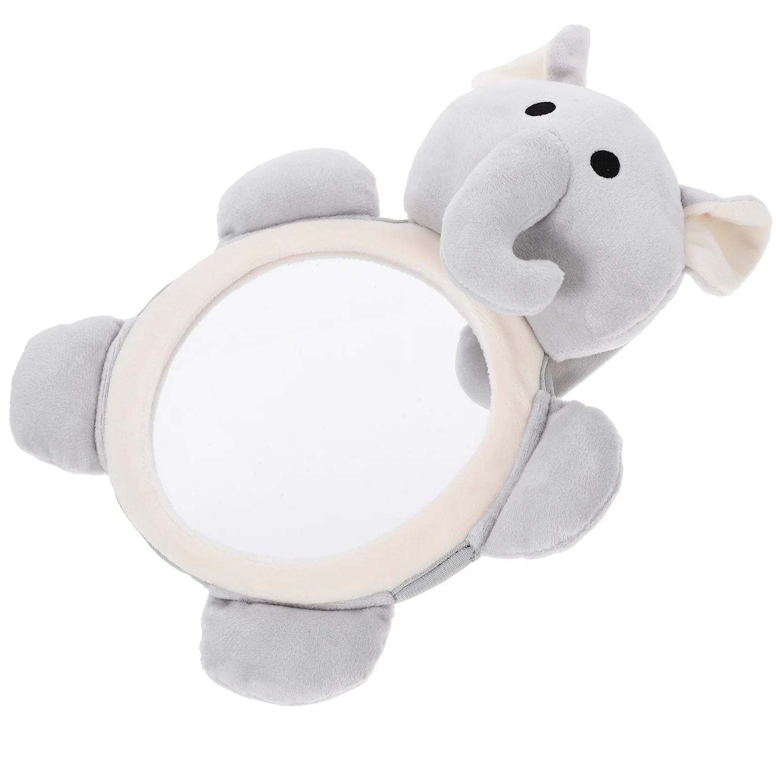 مرآة سيارة للأطفال بتصميم كرتوني مقاومة للكسر من الأكريليك لمراقبة الرؤية الخلفية الآمنة في السيارة بحجم صغير للتخزين #2