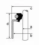 Store code: 19019102 for gasket. Supp SAFTI VSB2 8 × 14 × 9.2/13 FPM